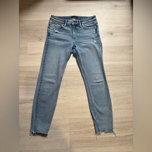 Silver Jeans Most Wanted Skinny distressed